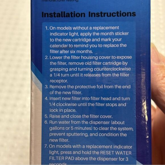 ICEPURE Refrigerator Water Filter RWF0900A Set of 3 - Picture 5 of 7